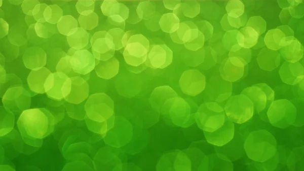Zamazane zielone bokeh abstrakcyjne tło — Zdjęcie stockowe