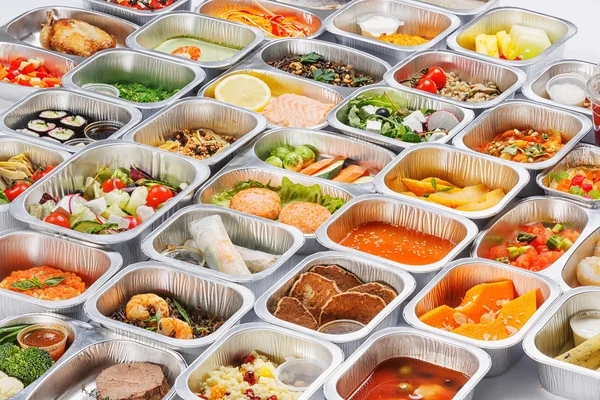Food in the containers — Stock Image Food in the containers Stock Image