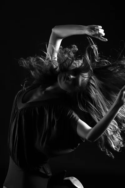 Bailarina en movimiento — Foto de Stock