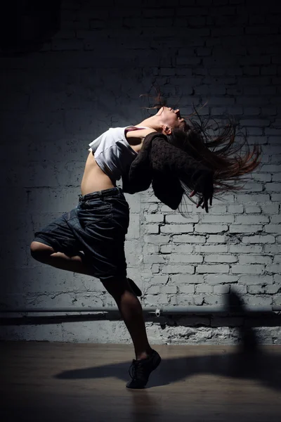 La bailarina en movimiento — Foto de Stock