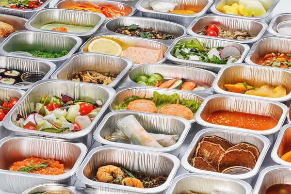 Food in the containers — Stock Image Food in the containers Stock Picture