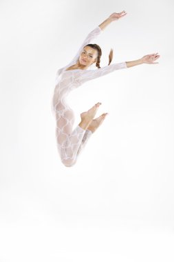 güzel genç dansçı