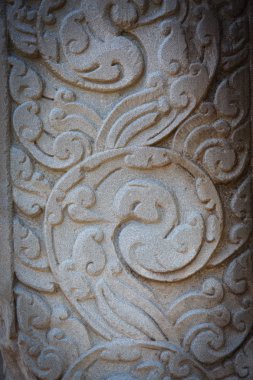Bas Rölyef Banteay Srei, Kamboçya'da
