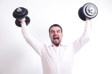 Deli adam çığlık