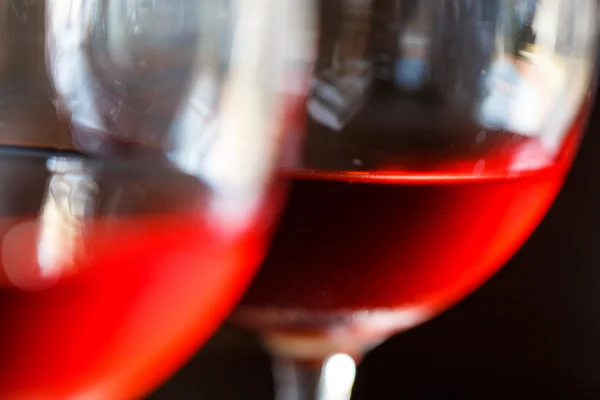 Bir kırmızı şarap Close-Up — Stok fotoğraf