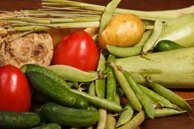 birçok farklı sebze