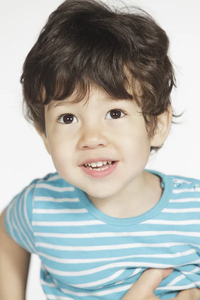 Pequeno menino bonito — Fotografia de Stock