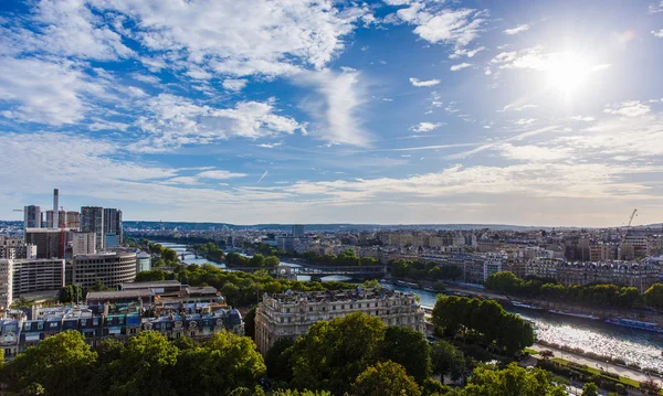 Uitzicht op de Seine — Stockfoto