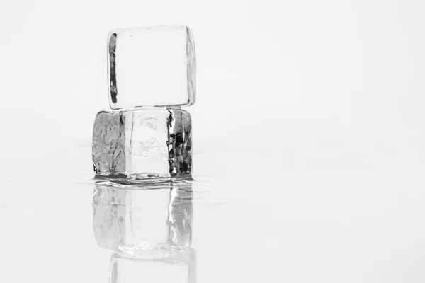 Ice cube masada — Stok fotoğraf