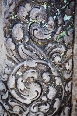 Bas Rölyef Banteay Srei, Kamboçya'da