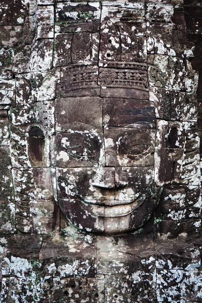 Starożytna płaskorzeźba w Kambodży — Zdjęcie stockowe