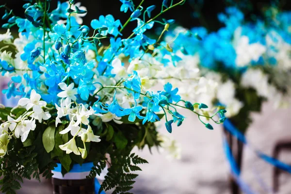 Decoração de flor em casamento — Fotografia de Stock