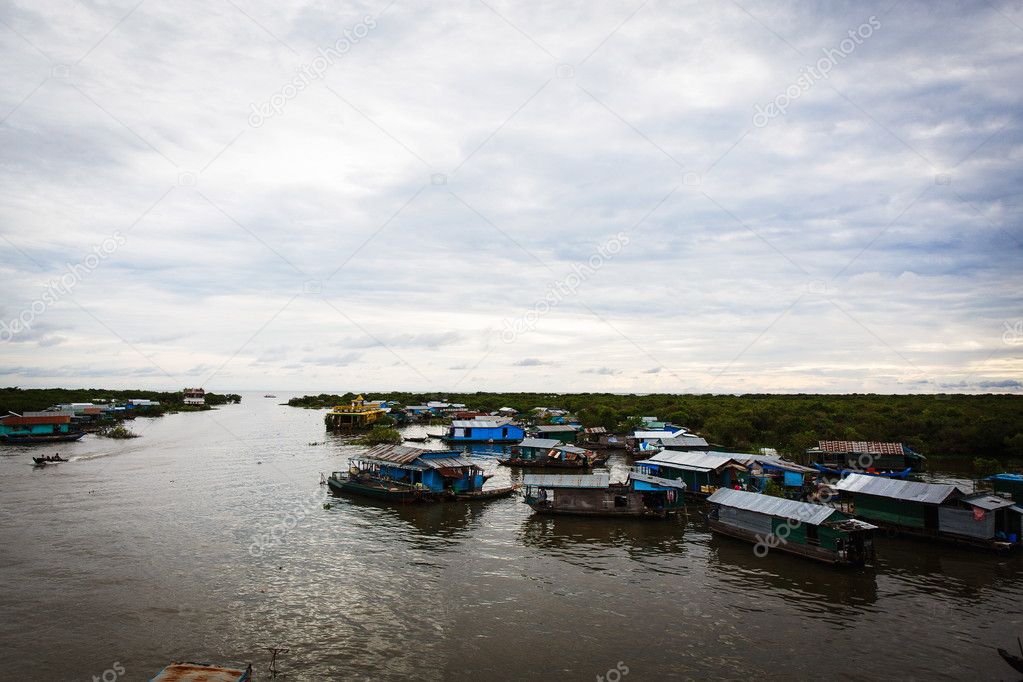 Fishing Village in Cambodia