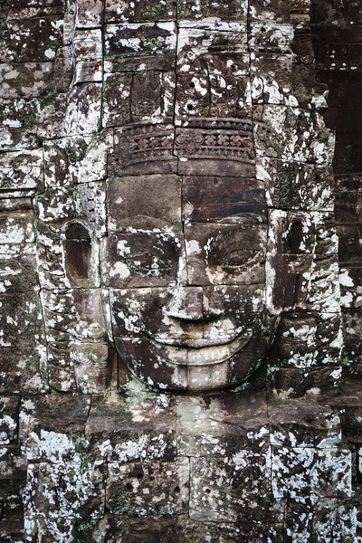 Starożytna płaskorzeźba w Kambodży — Zdjęcie stockowe