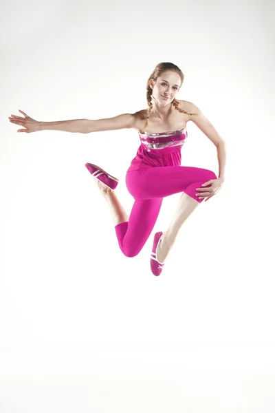 Bailarina en rosa — Foto de Stock