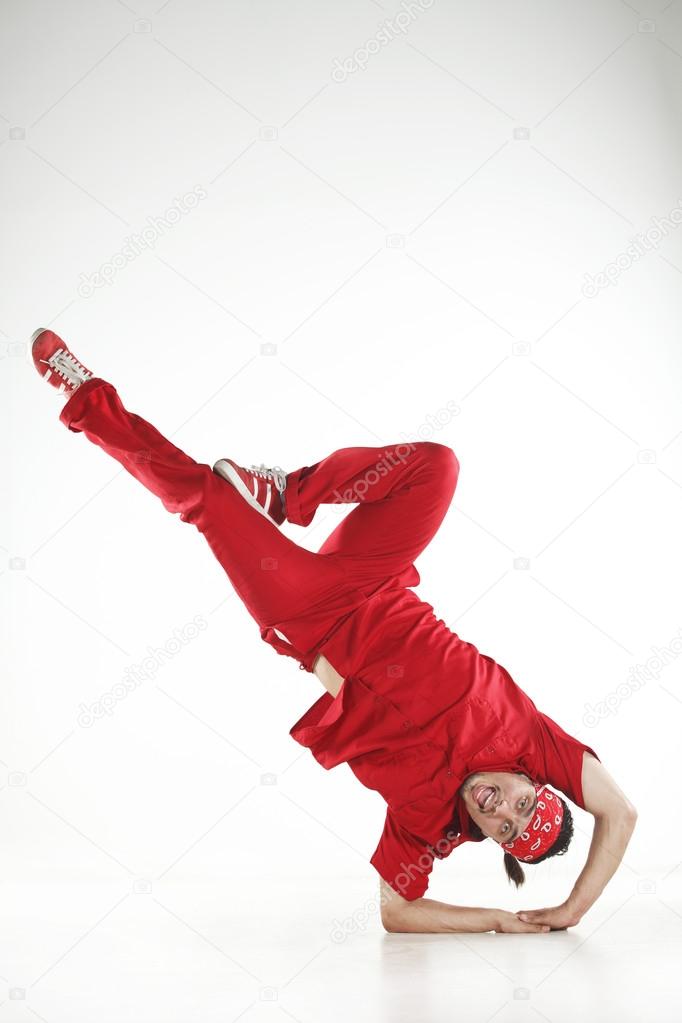 Dancer in red