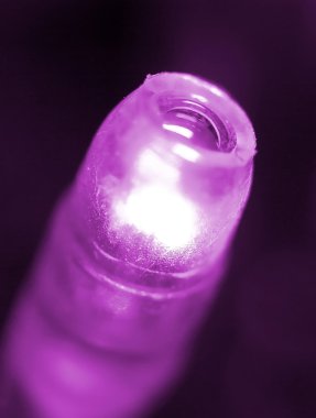 Closeup küçük diyot ışık led