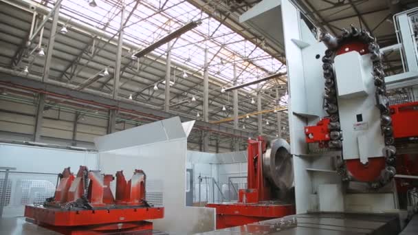 Apparatuur metallurgische fabriek — Stockvideo