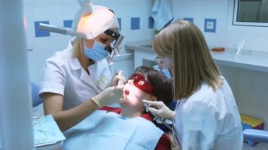 Klinikte Dental işlemler