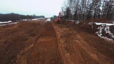 Hava atış Ekskavatör kazma