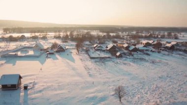 Köy yaşamı kışın