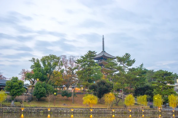 Chrám Kofukuji, Nara, Nara (prefektury), cestovní ruch Japonska — Stock fotografie