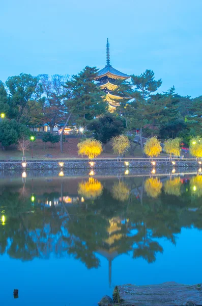 Temple kofukuji, nara, nara (préfectures), tourisme du Japon — Photo