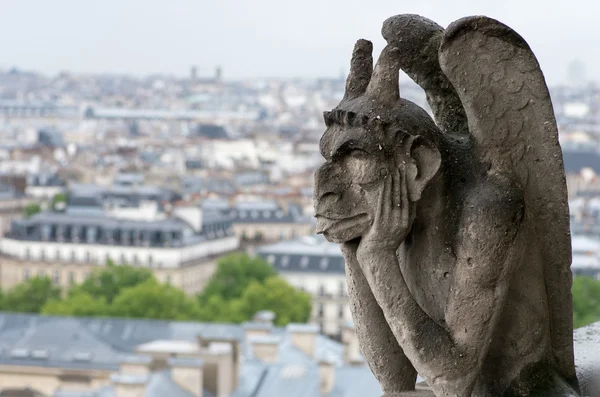 Gargoyle,Paris,tourism of France — Stock Photo, Image