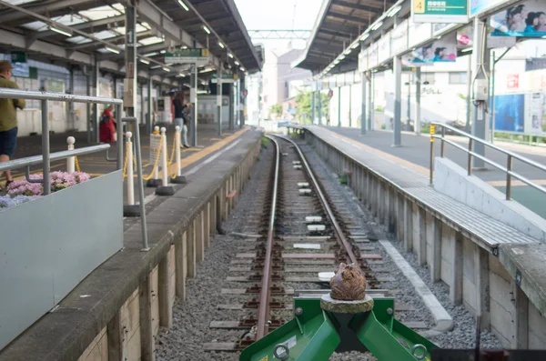 Enoshima railway,kamakura,kanagawa(prefectures),tourism of japan — Stock Photo, Image