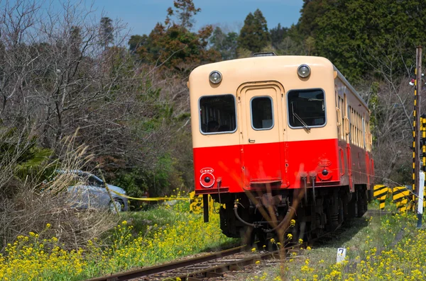 Kominato railway,chiba(prefectures),tourism of japan — Stock Photo, Image