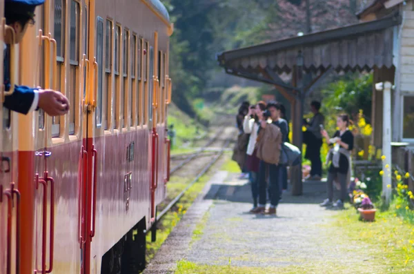 小凑铁路，千叶市 (州)、 日本旅游 — 图库照片