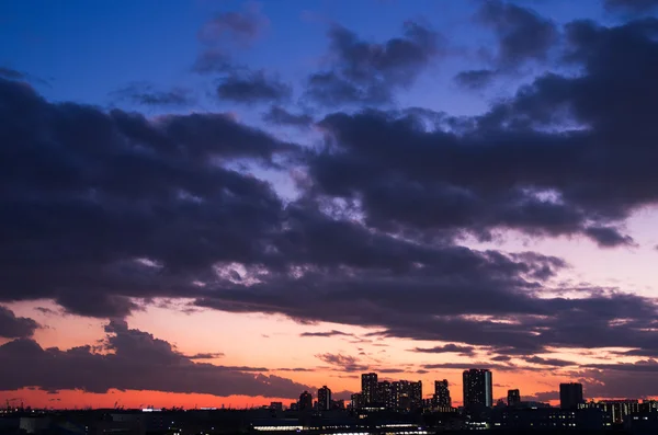 Tóquio paisagem vista noturna, tokyo (prefeituras), turismo do japão — Fotografia de Stock