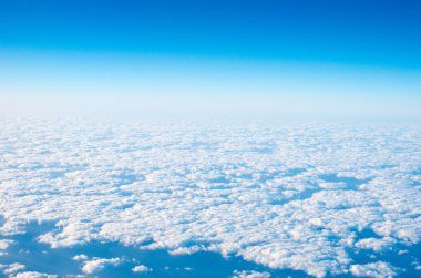 Ölçek bulut ve gökyüzü