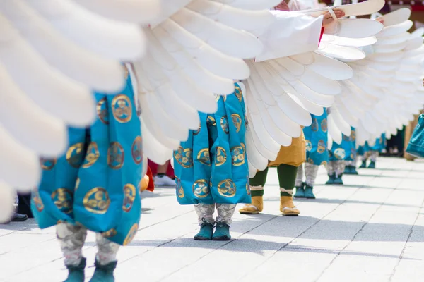 Hiçbir mai Senso-ji Tapınağı'nda gerçekleştirilen Shirasagi