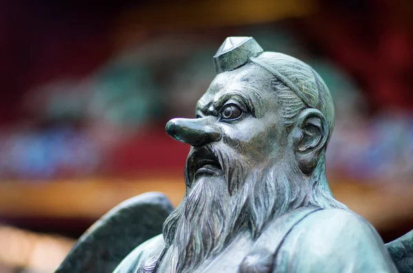 Palavracı Takao dağ, tokyo, Japonya