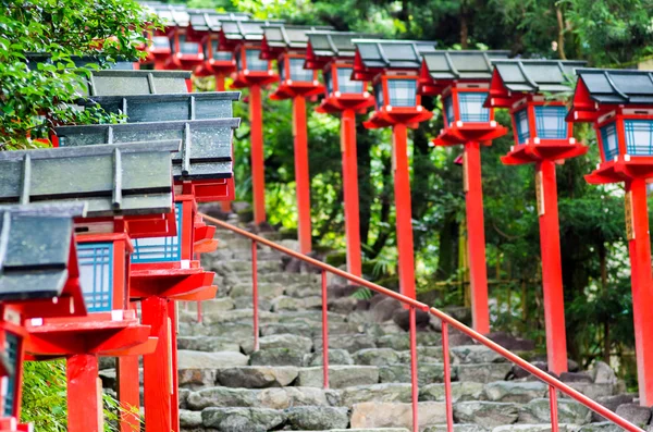 Kibune santuario, kyoto, japón — Foto de Stock