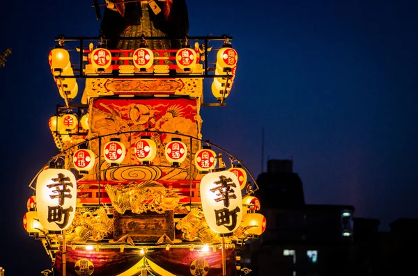 Japanse algemene festival gebied kawagoe, saitama, japan — Stockfoto