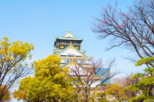 Osaka hrad, osaka, Japonsko — Stock fotografie