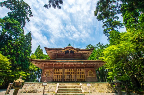 Hiei Mt. enryakuji chrám, Šiga, Japonsko — Stock fotografie