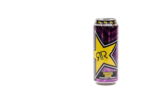 London Verenigd Koninkrijk Oktober 2020 Can Rockstar Tropical Guava Energy — Stockfoto