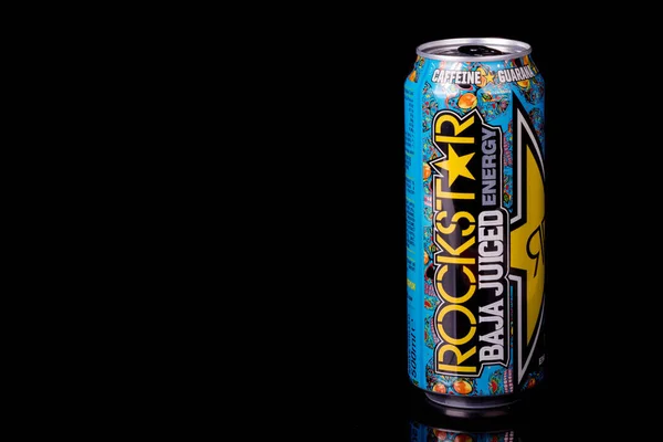 London Egyesült Királyság 2020 Október Egy Doboz Rockstar Mango Energy — Stock Fotó