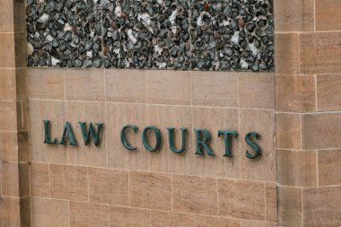 Winchester, Birleşik Krallık, 10 Ağustos 2021: Winchester 'daki Winchester Kraliyet Mahkemesi