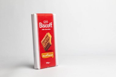 Londra, Birleşik Krallık, 22 Ekim 2025: Biscoff Bisküvisi ile Sütlü Çikolata Manzarası