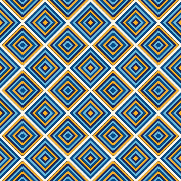 Parlak etnik arka plan. Simetrik geometrik süsleme ile Seamless Modeli. 