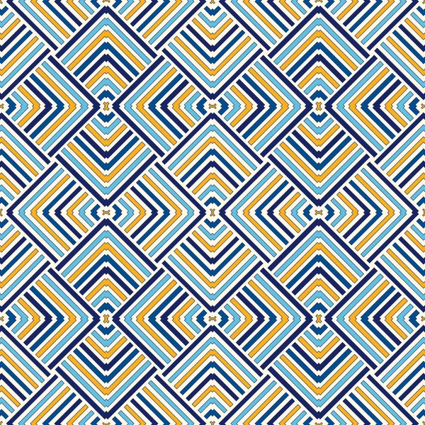Parlak etnik arka plan. Simetrik geometrik süsleme ile Seamless Modeli. 