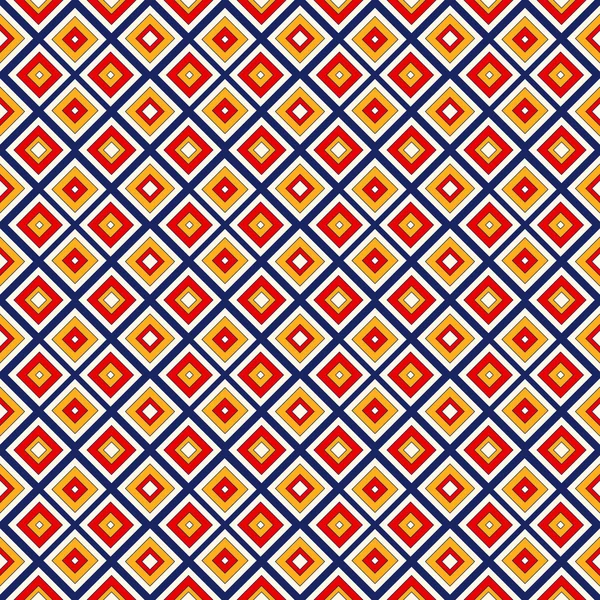 Simetrik geometrik süsleme ile Seamless modeli. Parlak arka plan.