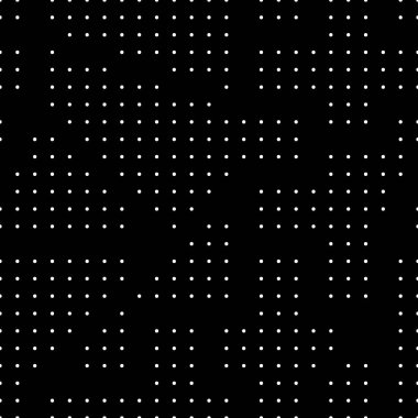 Noktalar kusursuz desen. Mini daireler. Nokta motifi şekillendirir. Dairesel figürler. Benekli arka plan. Noktalı duvar kağıdı. Dijital kağıt, tekstil baskısı. Çember soyut şekiller alır. Vektör illüstrasyonu.