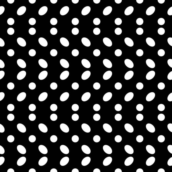 Бесшовный шаблон. Круги, украшения из овалов. Polka точка обои. Точки, рисунки. Фон округления. Цифровая бумага, текстильная печать, абстракция. Точечная иллюстрация. Изображение пятна. Геометрический фон.