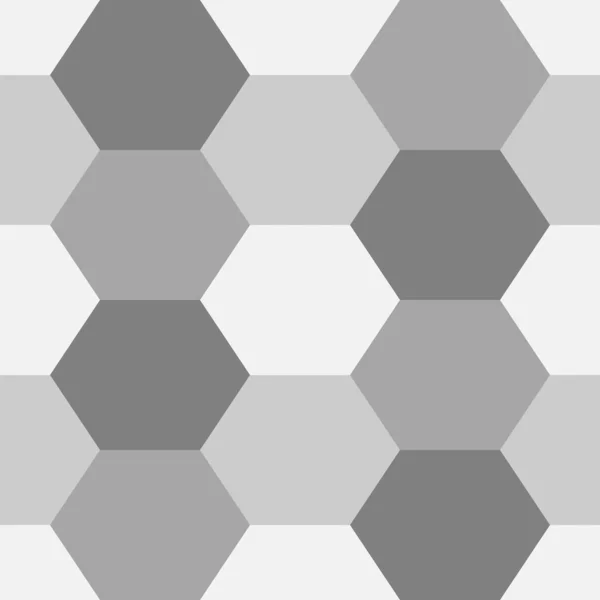 Des Hexagones Nid Abeille Mosaïque Fond Plancher Ancien Motif Ethnique — Image vectorielle