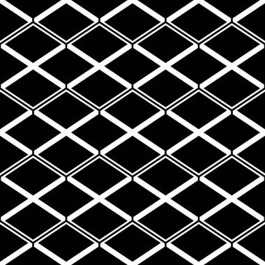 Kusursuz mozaik desen. Rhombuses süsü. Pastil ızgara arka planı. Eski etnik motif. Duvar kağıdını rendele. Parke fon. Dijital kağıt, web tasarımı, tekstil baskısı. Elmas vektör illüstrasyonu.